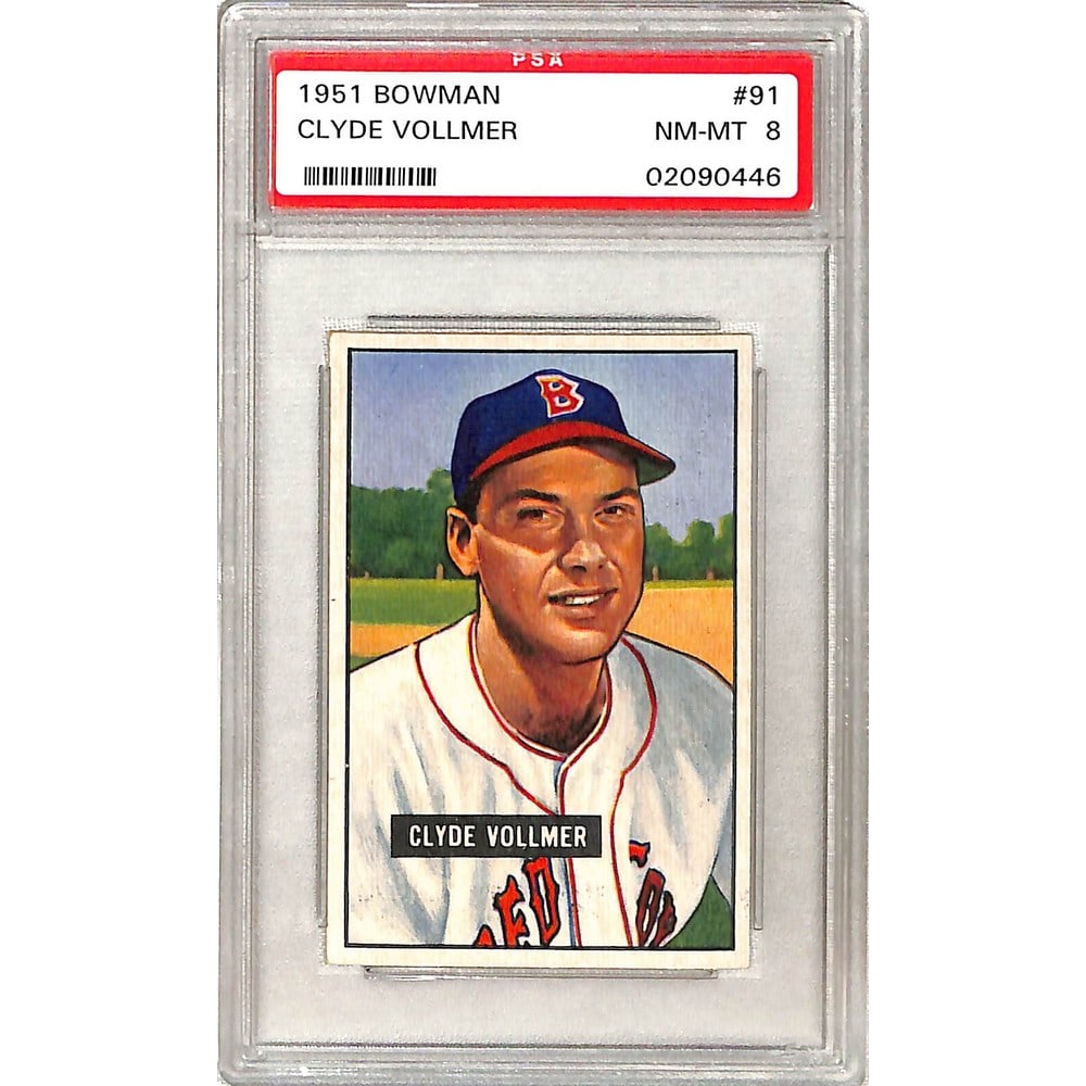1951 Bowman Clyde Vollmer Psa 8 (1 of 2)