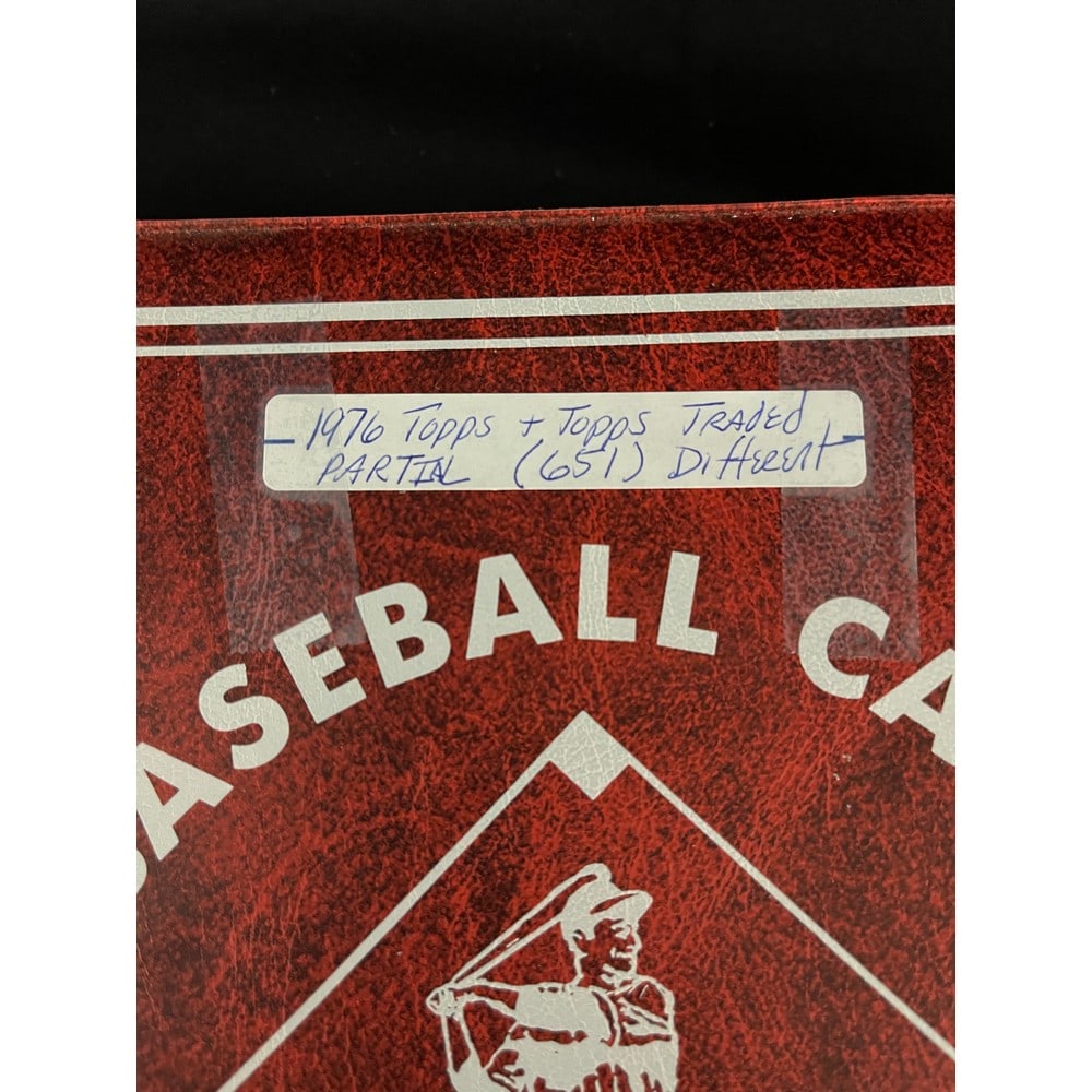 1976 Topps Baseball Partial Set Hi Grade 651 Cards (1 of 10)