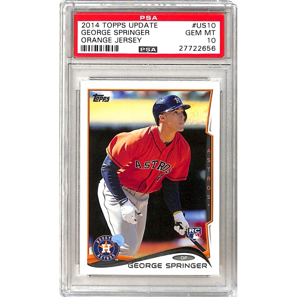 2014 Topps Update George Springer Psa 10 (1 of 2)