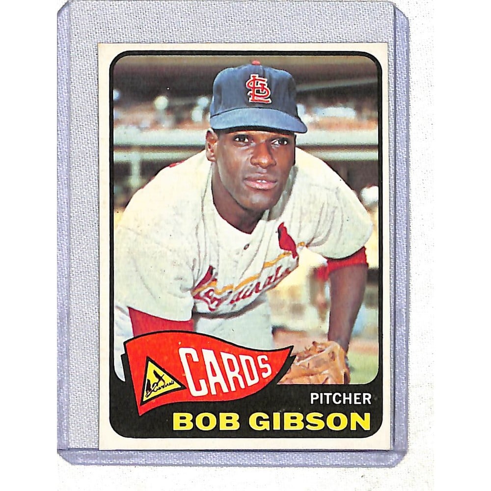 High Grade 1965 Topps Bob Gibson (1 of 2)