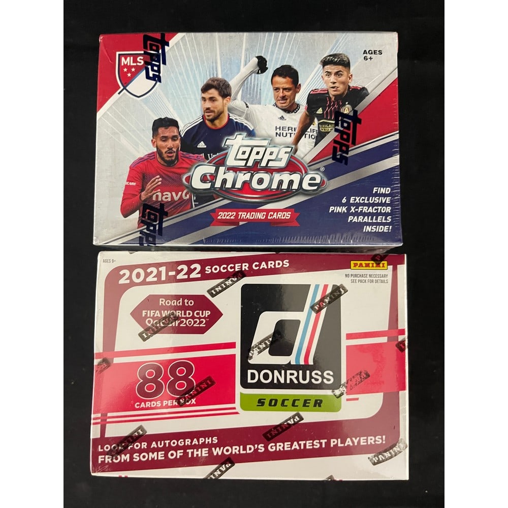 (2) 2022 Topps/donruss Soccer Sealed Blasters (1 of 1)