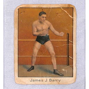 1910 T220 Boxing James Barry: 1910 T220 Boxing James Barry