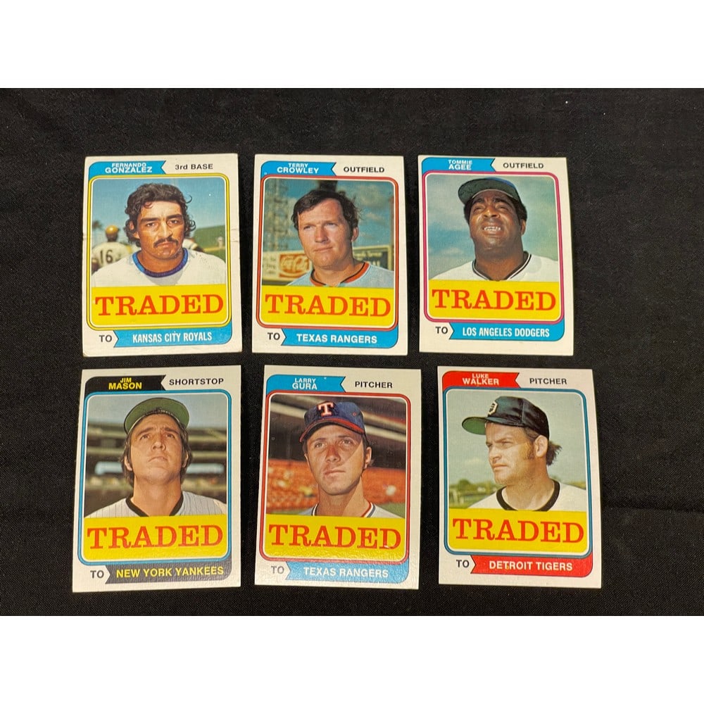 1973 Topps Traded Baseball Complete Set (1 of 3)