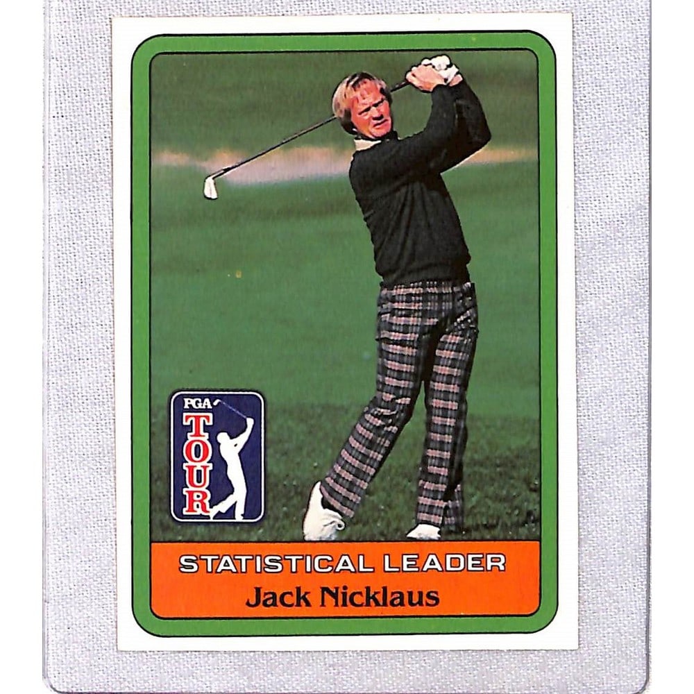 1981 Donruss Jack Nicklaus Rookie: 1981 Donruss Jack Nicklaus Rookie