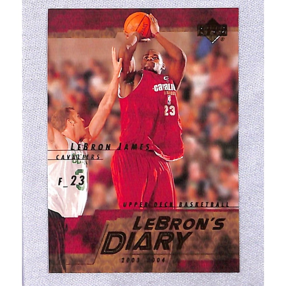2003 Upper Deck Lebron James Rookie Card (1 of 2)