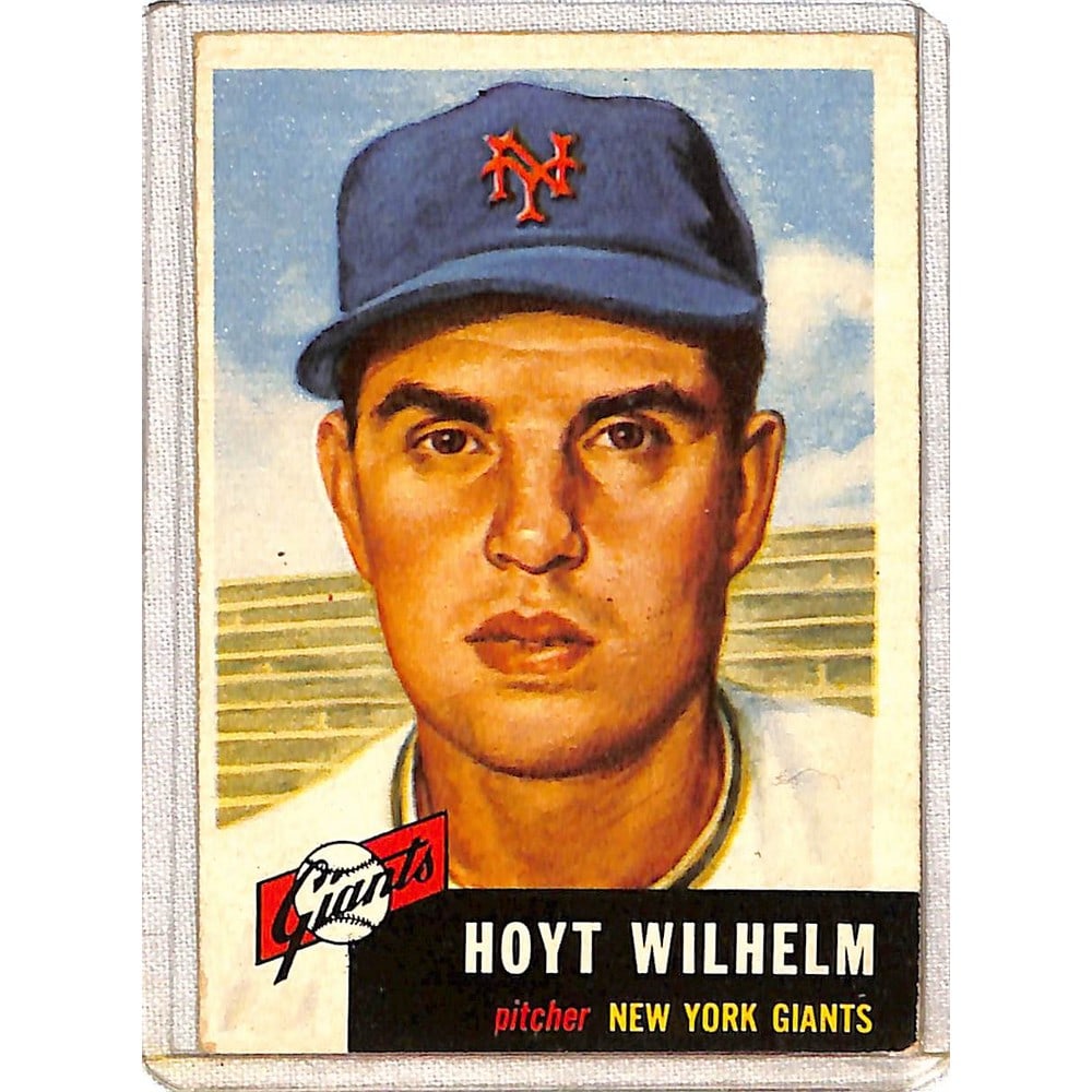 1953 Topps Hoyt Wilhelm Nice Condition (1 of 2)