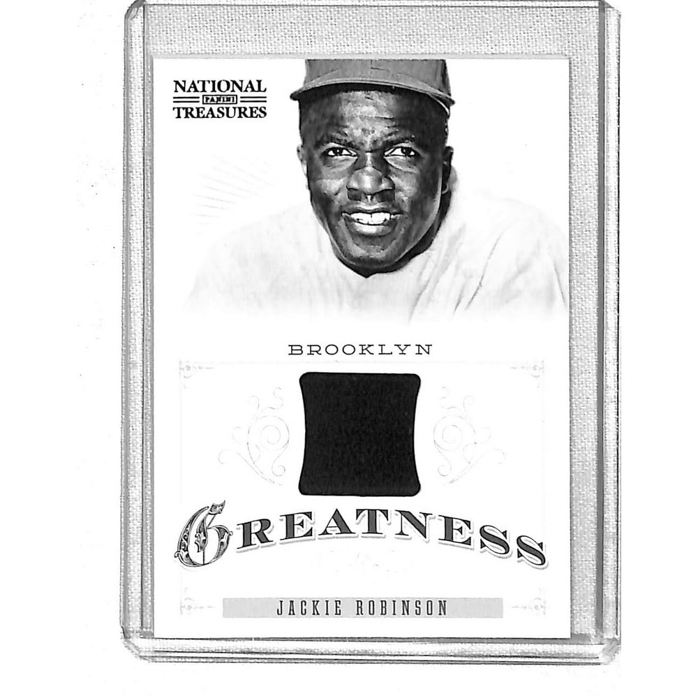 2012 National Treasures Jackie Robinson Jersey (1 of 2)