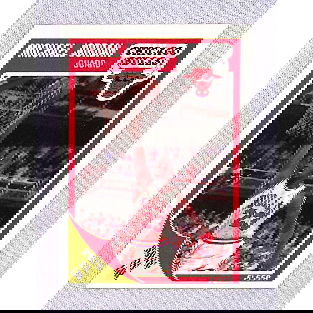 1987 fleer michael jordan value