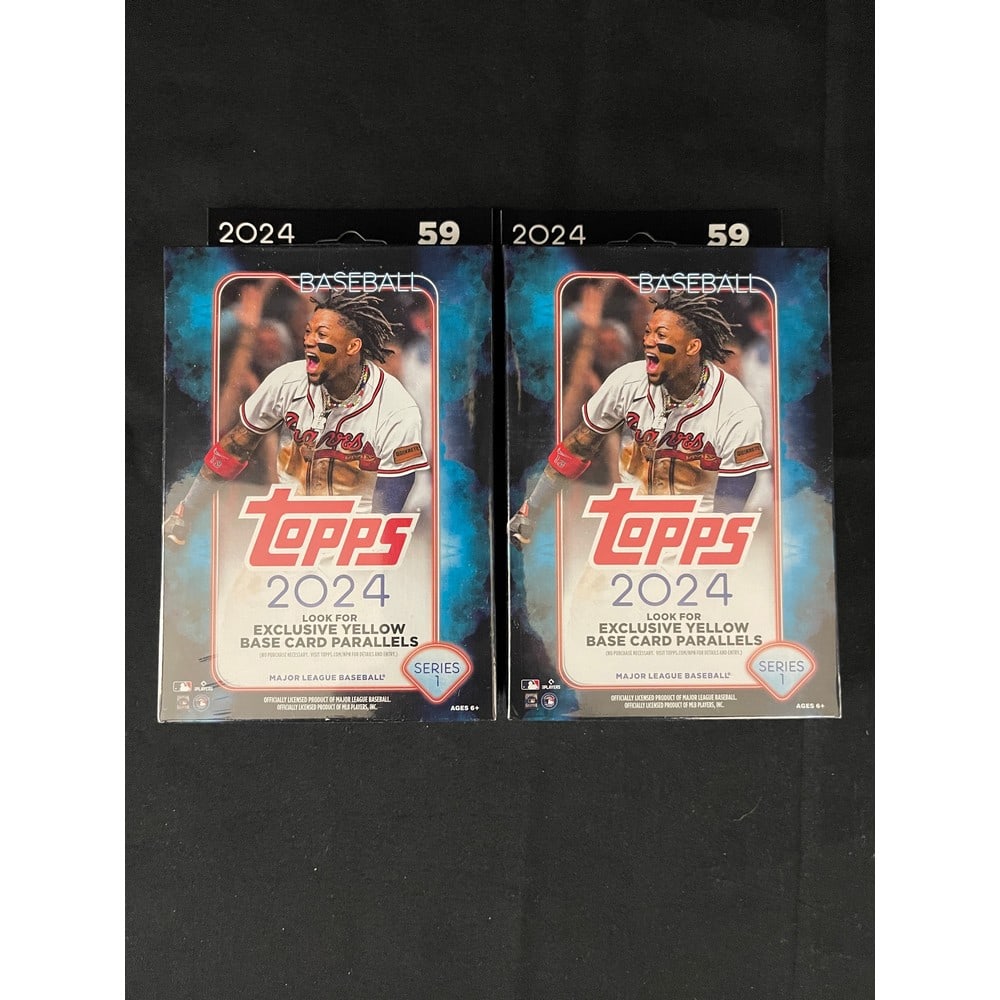 (2) 2024 Topps Baseball Sealed Hanger Boxes (1 of 1)
