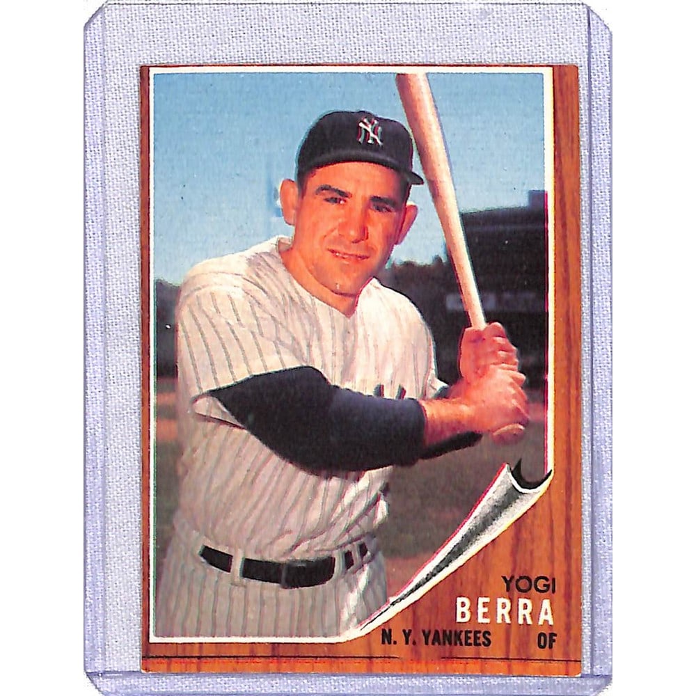 1962 Topps Yogi Berra High Grade: 1962 Topps Yogi Berra High Grade