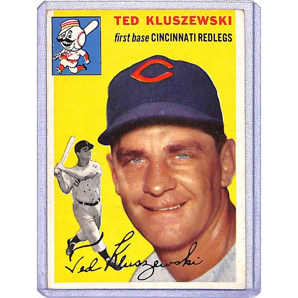 1954 Topps Ted Kluszewski Nice Condition (1 of 2)