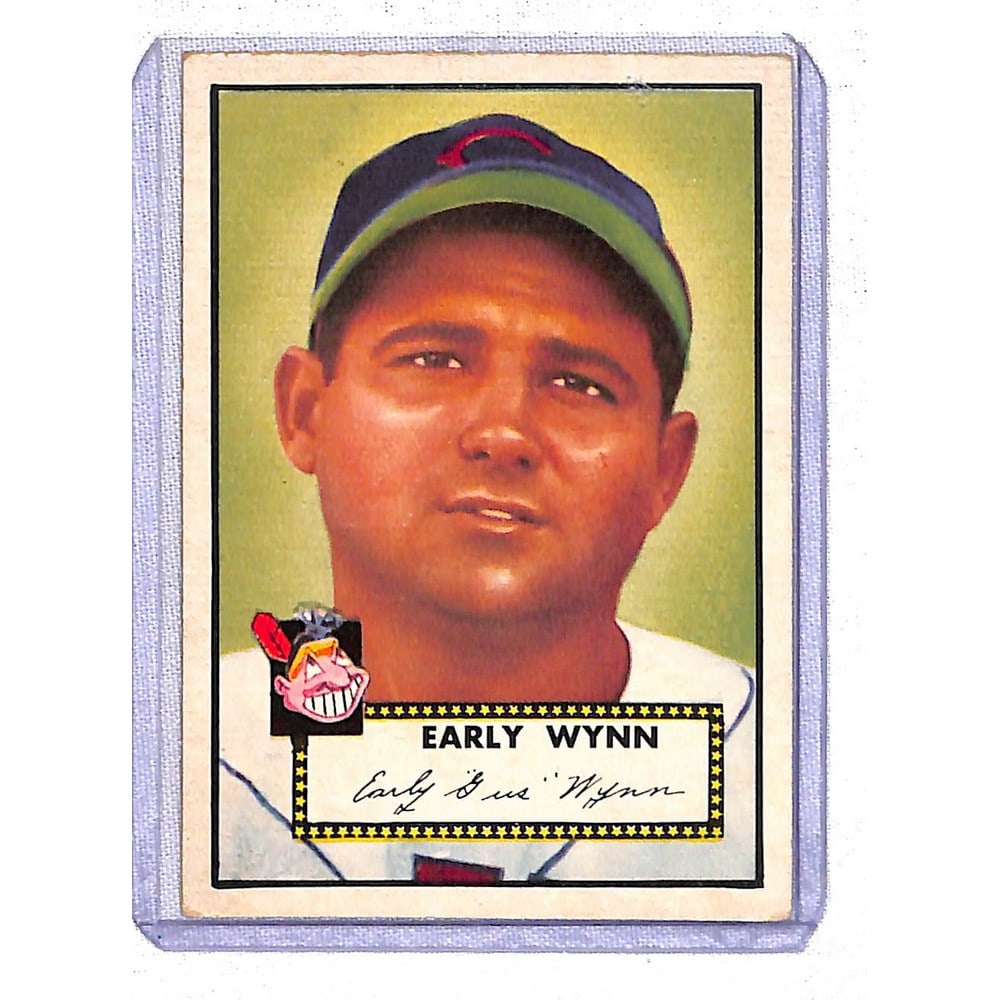 High Grade 1952 Topps Early Wynn (1 of 2)