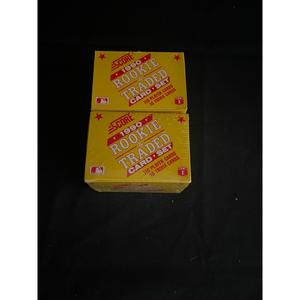 (2) 1990 Score Baseball Factory Sets (1 of 2)
