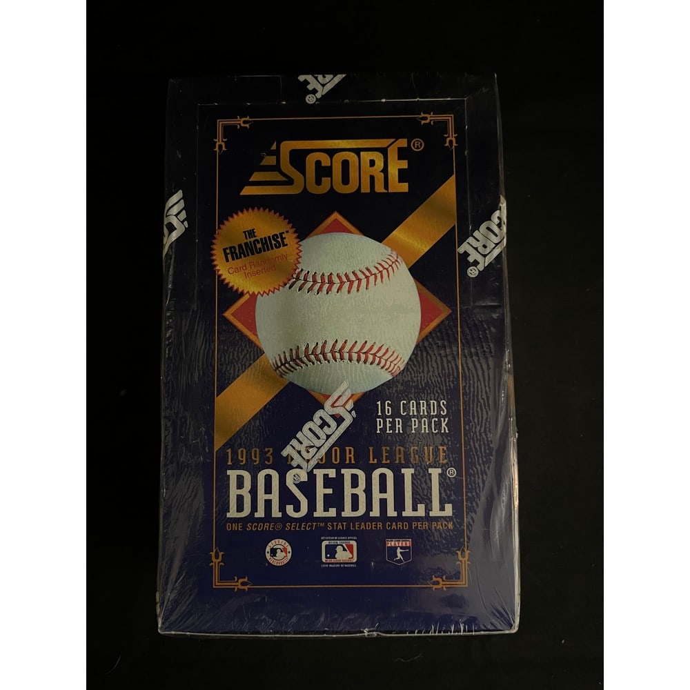 1993 Score Factory Sealed Wax Box Jeter Rc?: 1993 Score Factory Sealed Wax Box Jeter Rc?