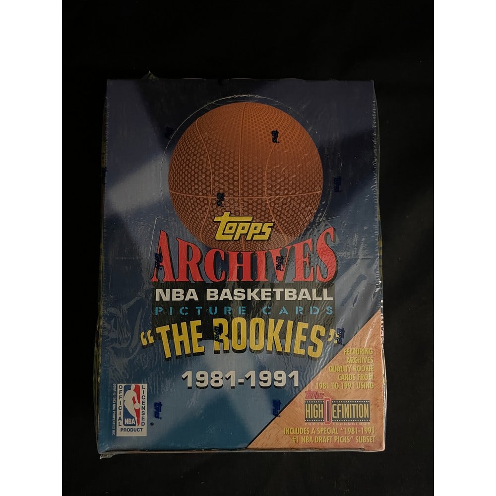 Sealed 1981-1991 Topps Archives The Rookies Box: Sealed 1981-1991 Topps Archives The Rookies Box