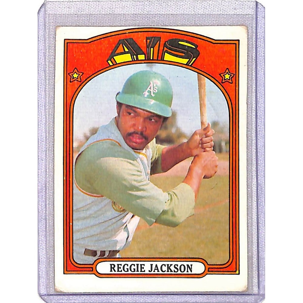 1972 Topps Reggie Jackson (1 of 2)
