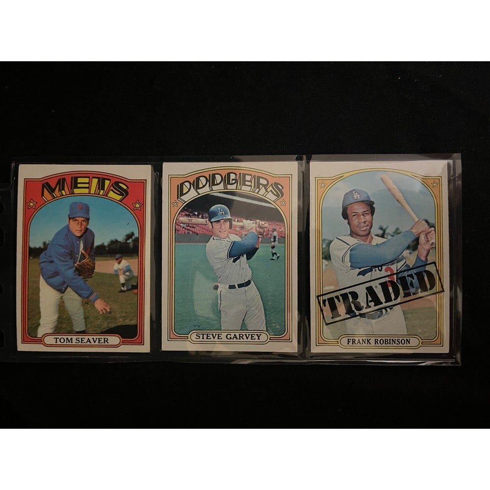 (3) 1972 Topps Baseball Stars/hof (1 of 2)