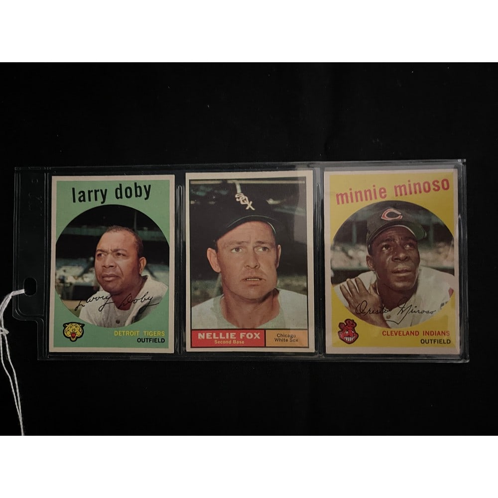 (3) High Grade Topps Baseball Stars/hof (1 of 2)