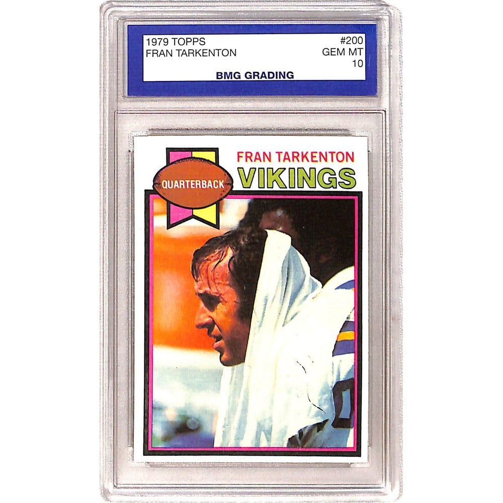 1979 Topps Fran Trakenton Bmg 10 Gem Mint: 1979 Topps Fran Trakenton Bmg 10 Gem Mint