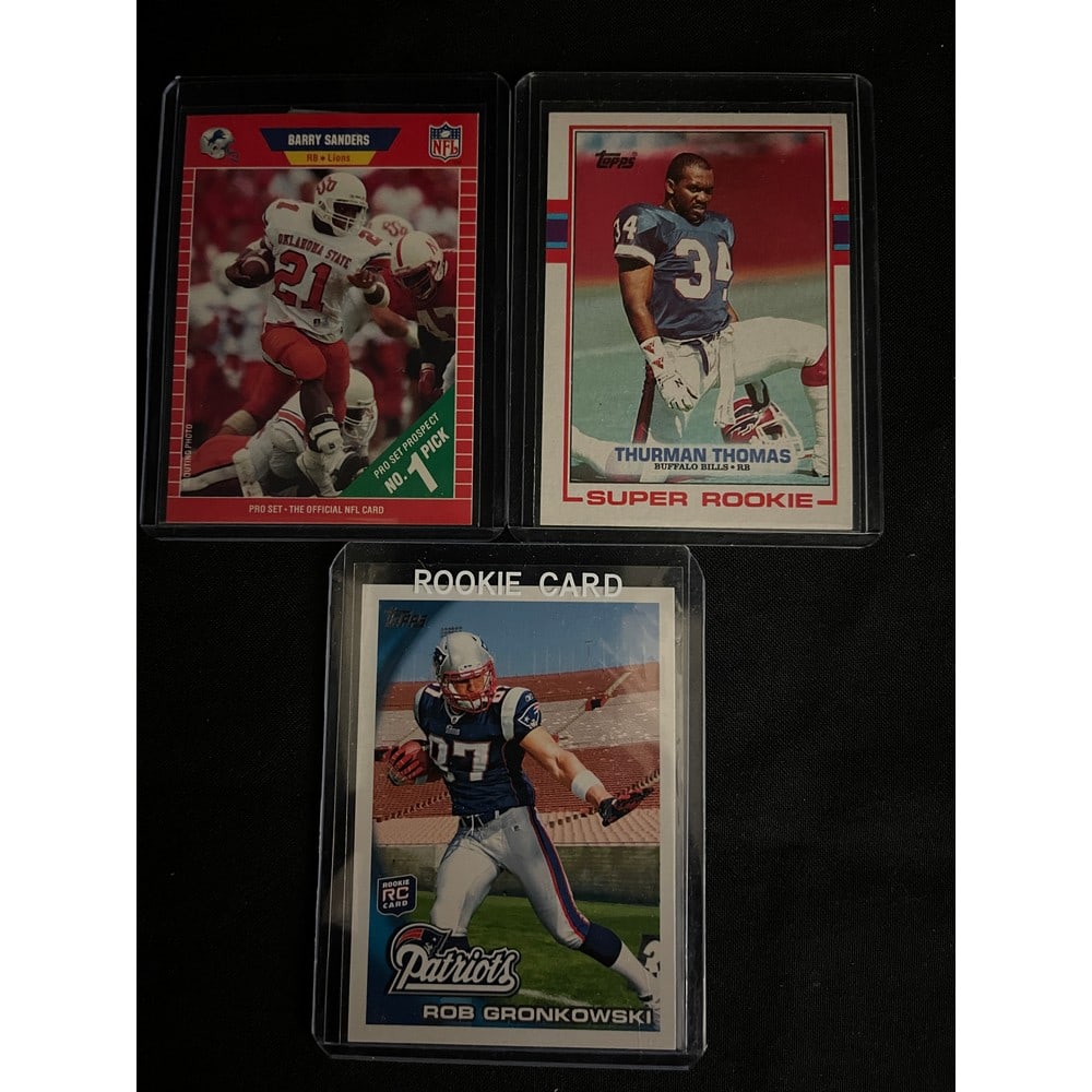 (3) Modern Football Rookie Cards (1 of 2)