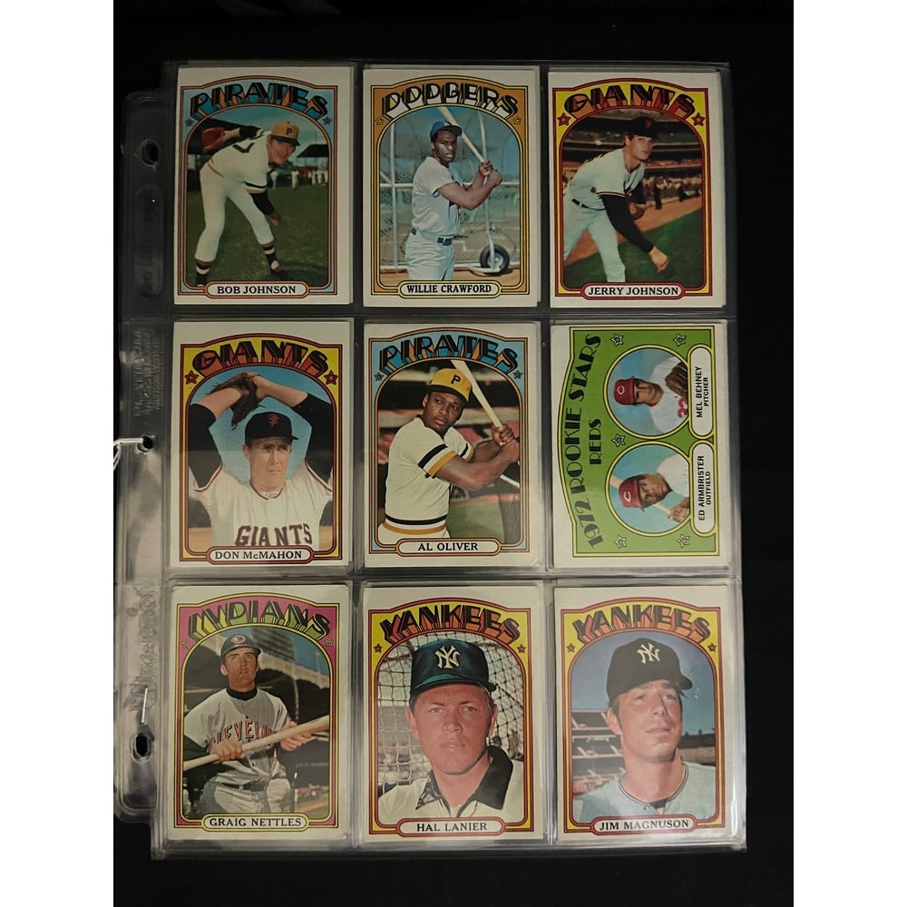 (45) 1972 Topps Baseball Cards With Hof (1 of 5)