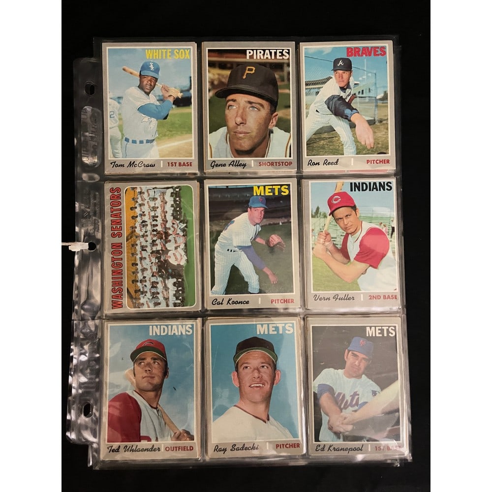 (39) 1970 Topps Baseball Cards Nice Condition (1 of 5)