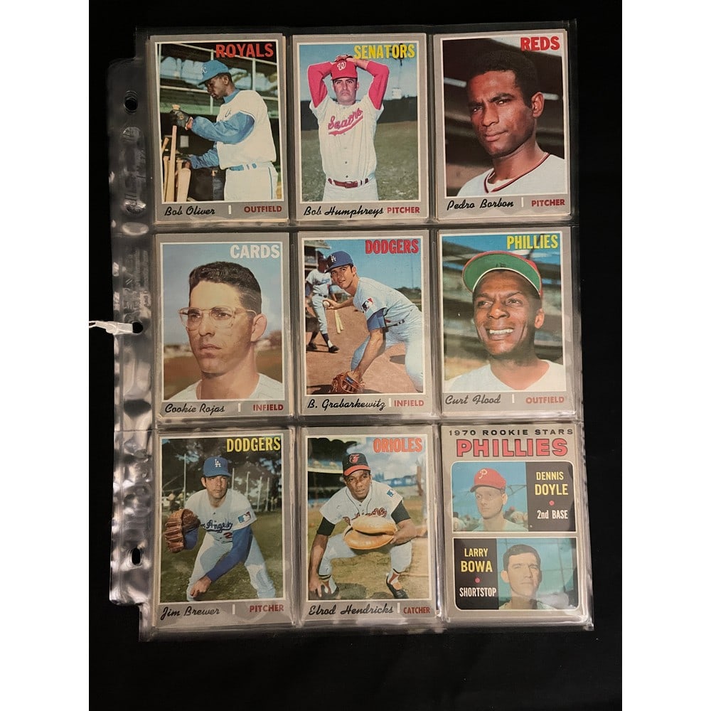 (90) 1970 Topps Baseball Cards Nice Condition (1 of 5)