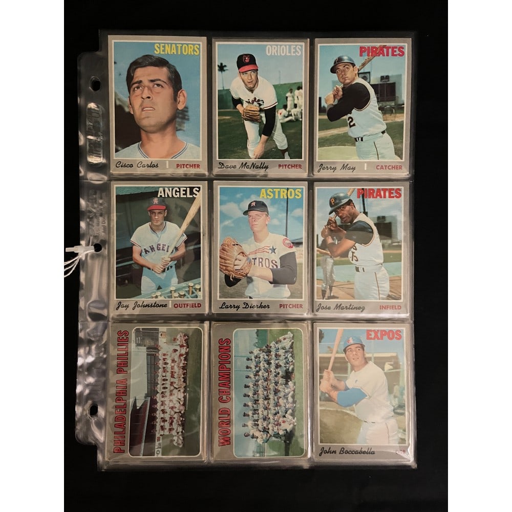 (90) 1970 Topps Baseball Cards Nice Condition (1 of 5)
