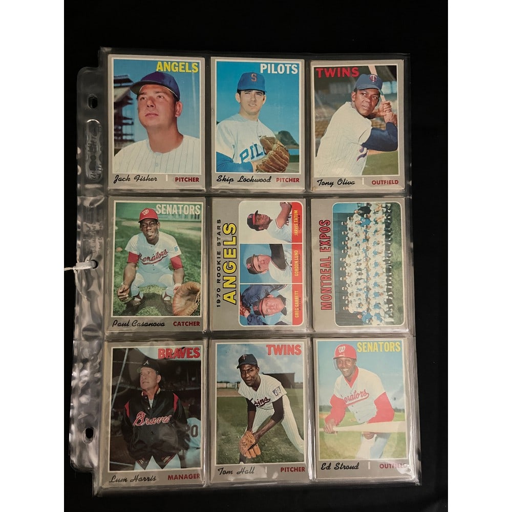 (90) 1970 Topps Baseball Cards Nice Condition (1 of 5)