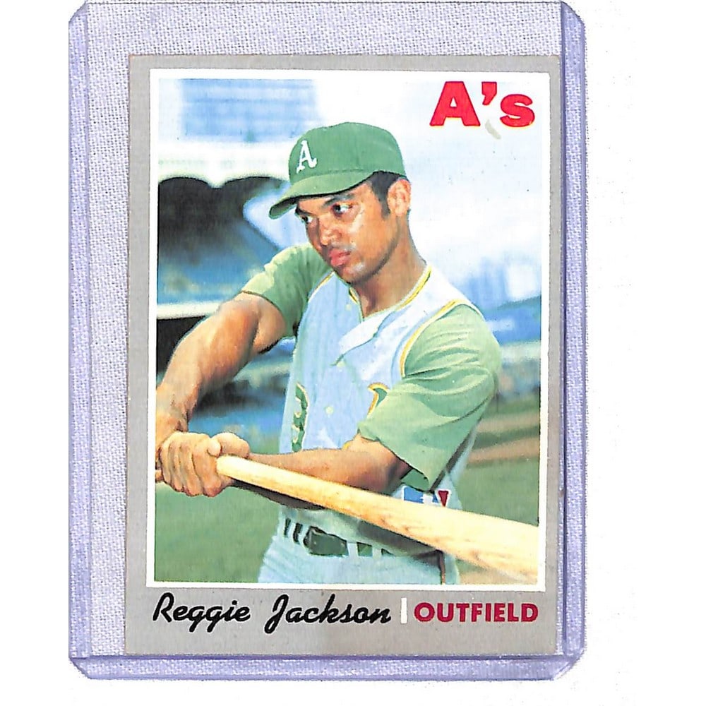 High Grade 1970 Topps Reggie Jackson (1 of 2)