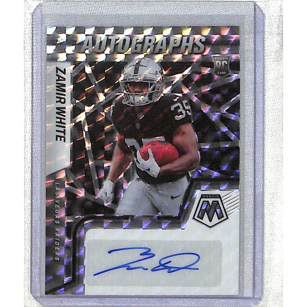 2022 Mosaic Zamir White Rookie Auto (1 of 2)