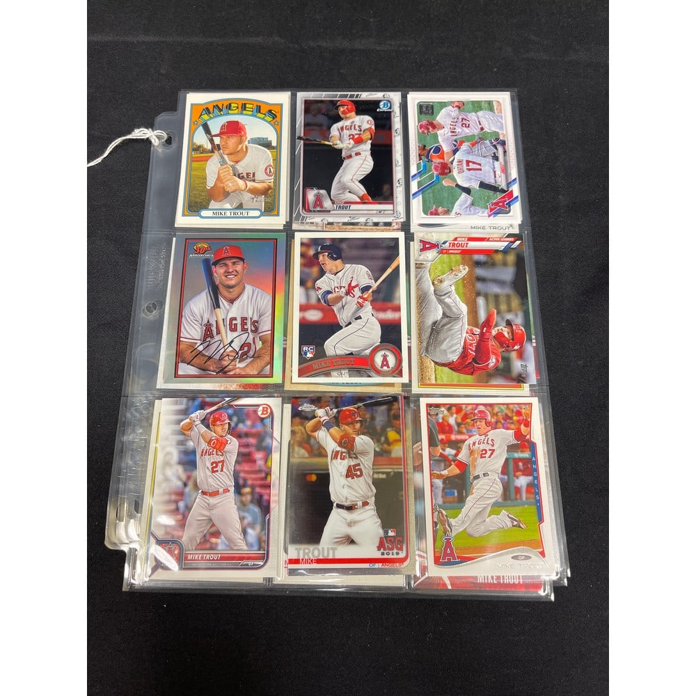 (27) Mike Trout Cards (1 of 6)