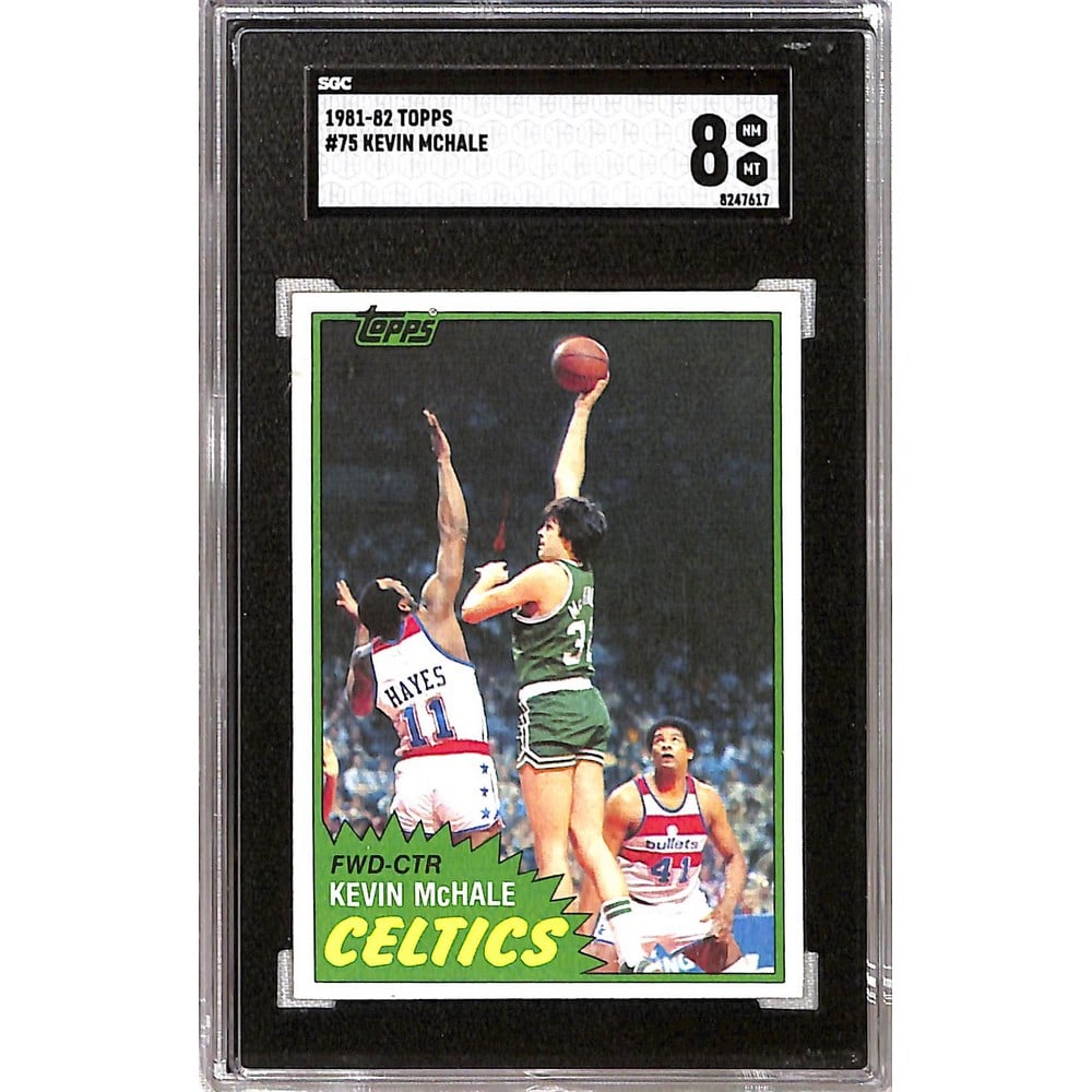 1981-82 Topps Kevin Mchale Rookie Sgc 8 (1 of 2)