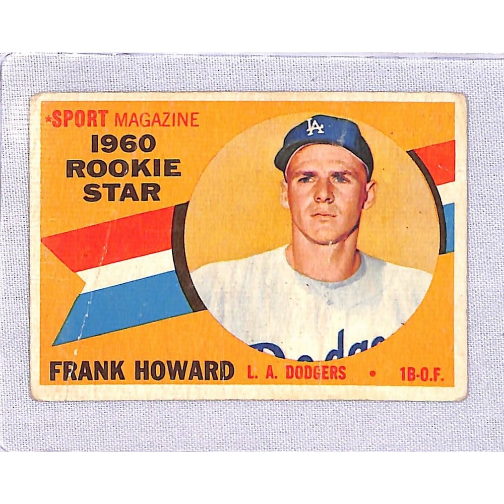 1960 Topps Frank Howard Rookie Lower Grade (1 of 2)