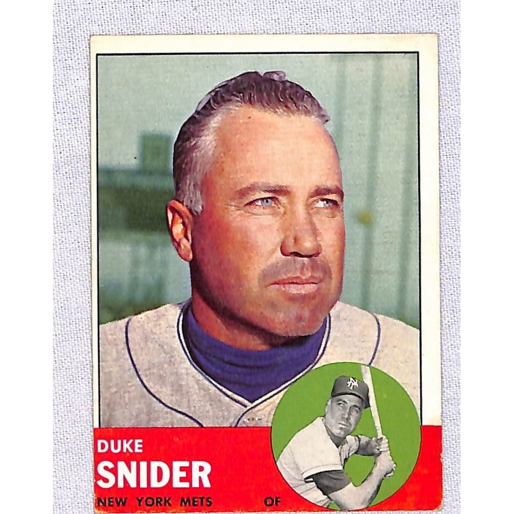 1963 Topps Duke Snider High # Ex Oc (1 of 2)