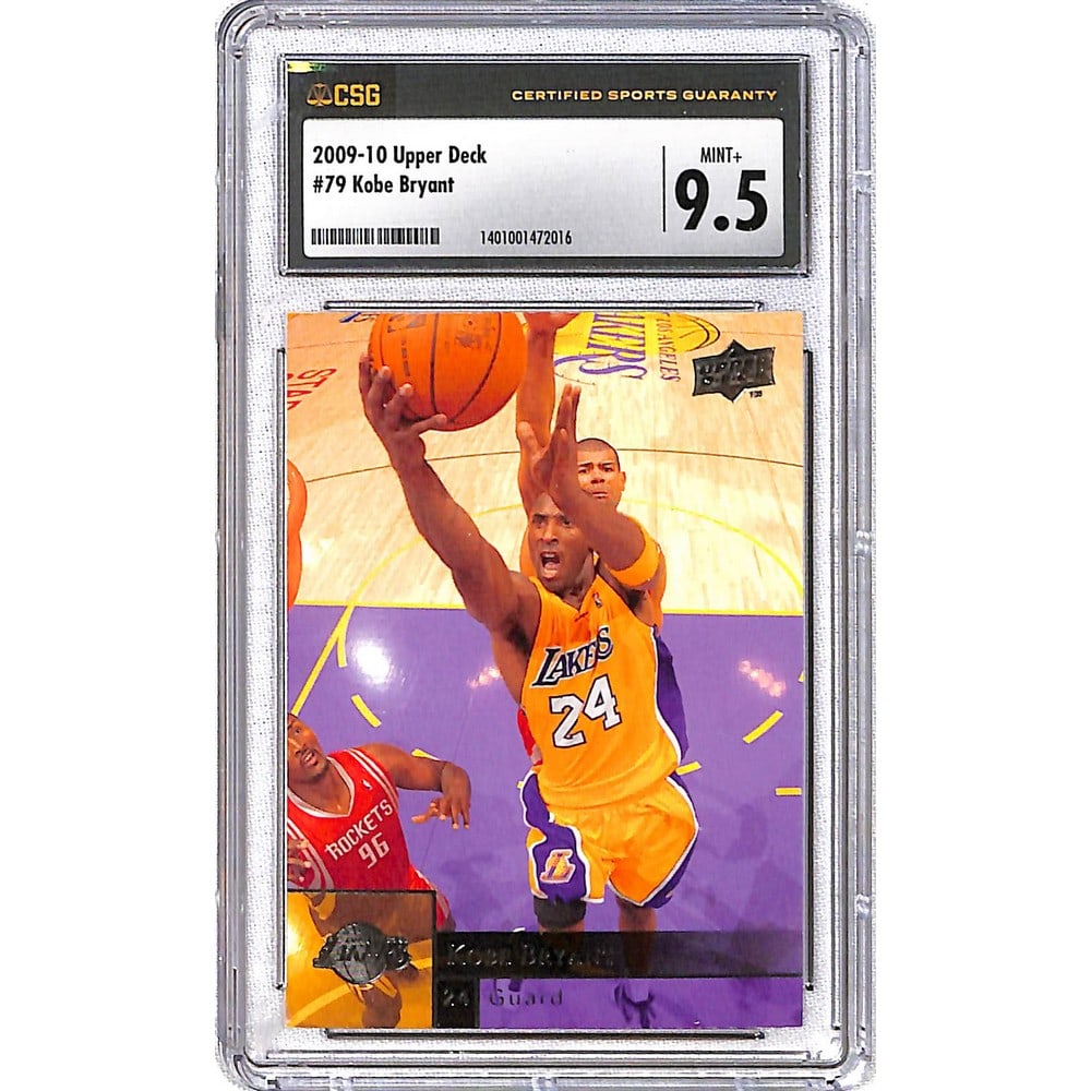 2009-10 Upper Deck Kobe Bryant Csg 9.5 (1 of 2)