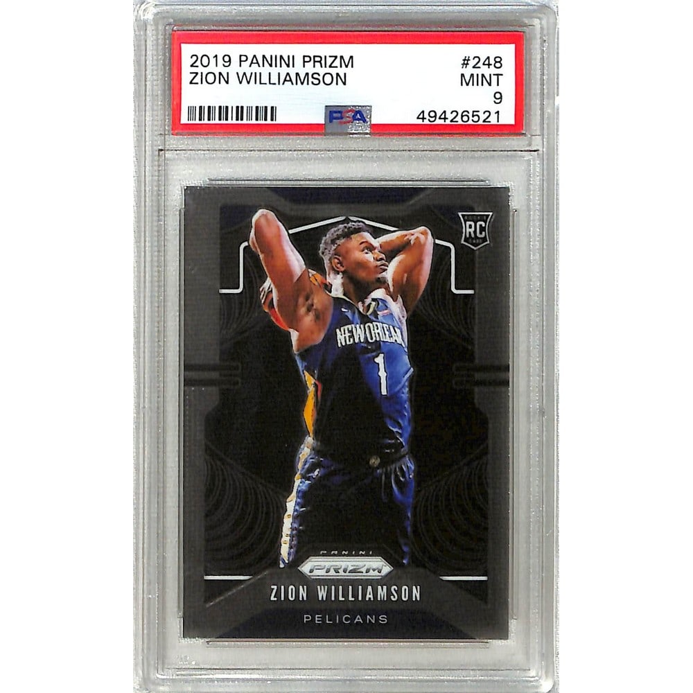 2019 Prizm Zion Williamson Rookie Card Psa 9 (1 of 2)