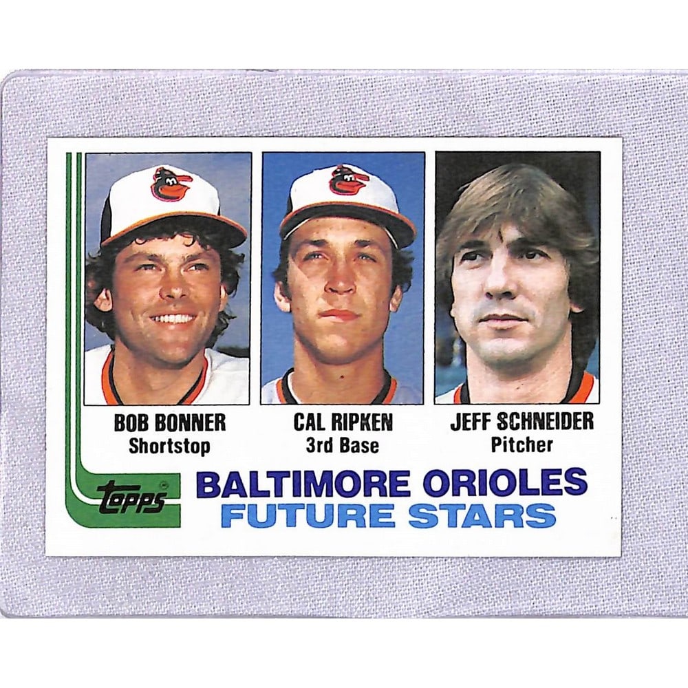 1982 Topps High Grade Cal Ripken Jr. Rookie Card (1 of 2)