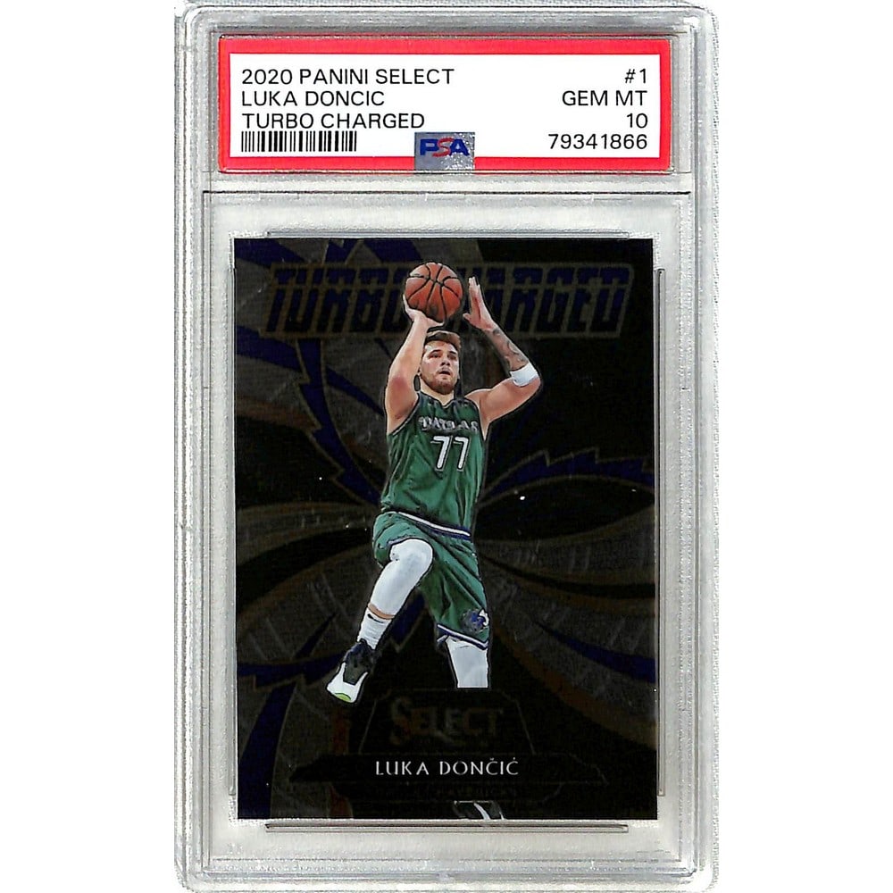 2020 Select Luka Doncic Turbo Charged Psa 10 (1 of 2)