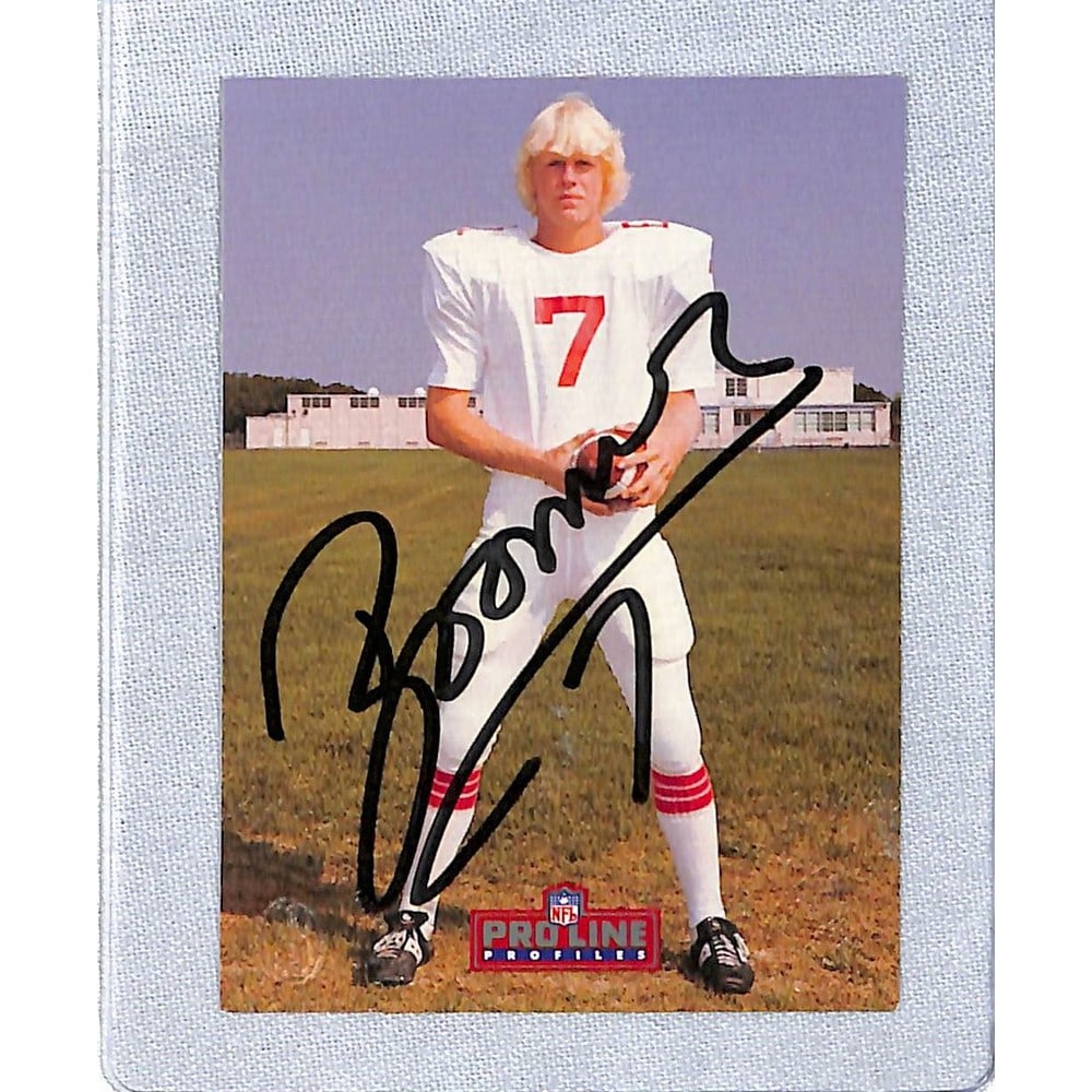 1992 Proline Boomer Esiason Signed Card (1 of 2)