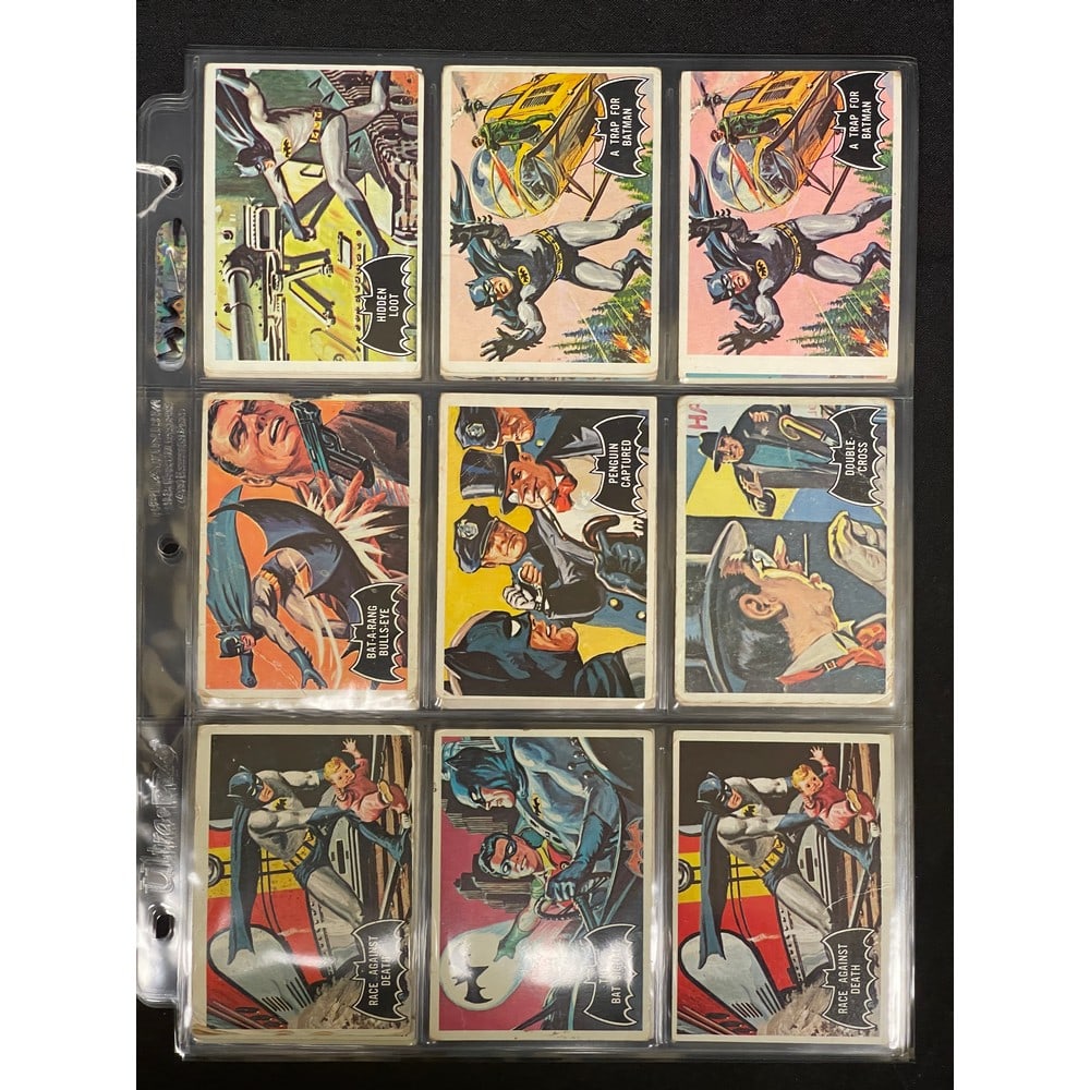 (25) 1966 Topps Batman Cards (1 of 6)