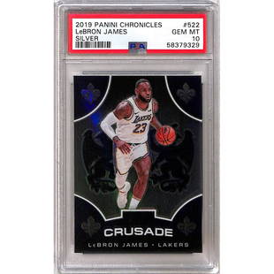 2019 Chronicles Lebron James Silver Psa 10: 2019 Chronicles Lebron James Silver Psa 10