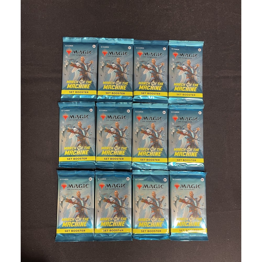 (27) Unopened Packs Of Magic The Gathering Cards: March Of The Machine