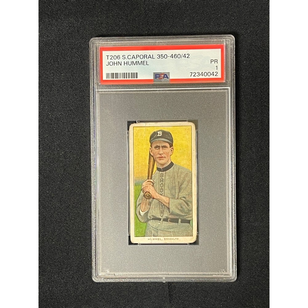 1909-11 T206 John Hummel Psa 1 (1 of 2)