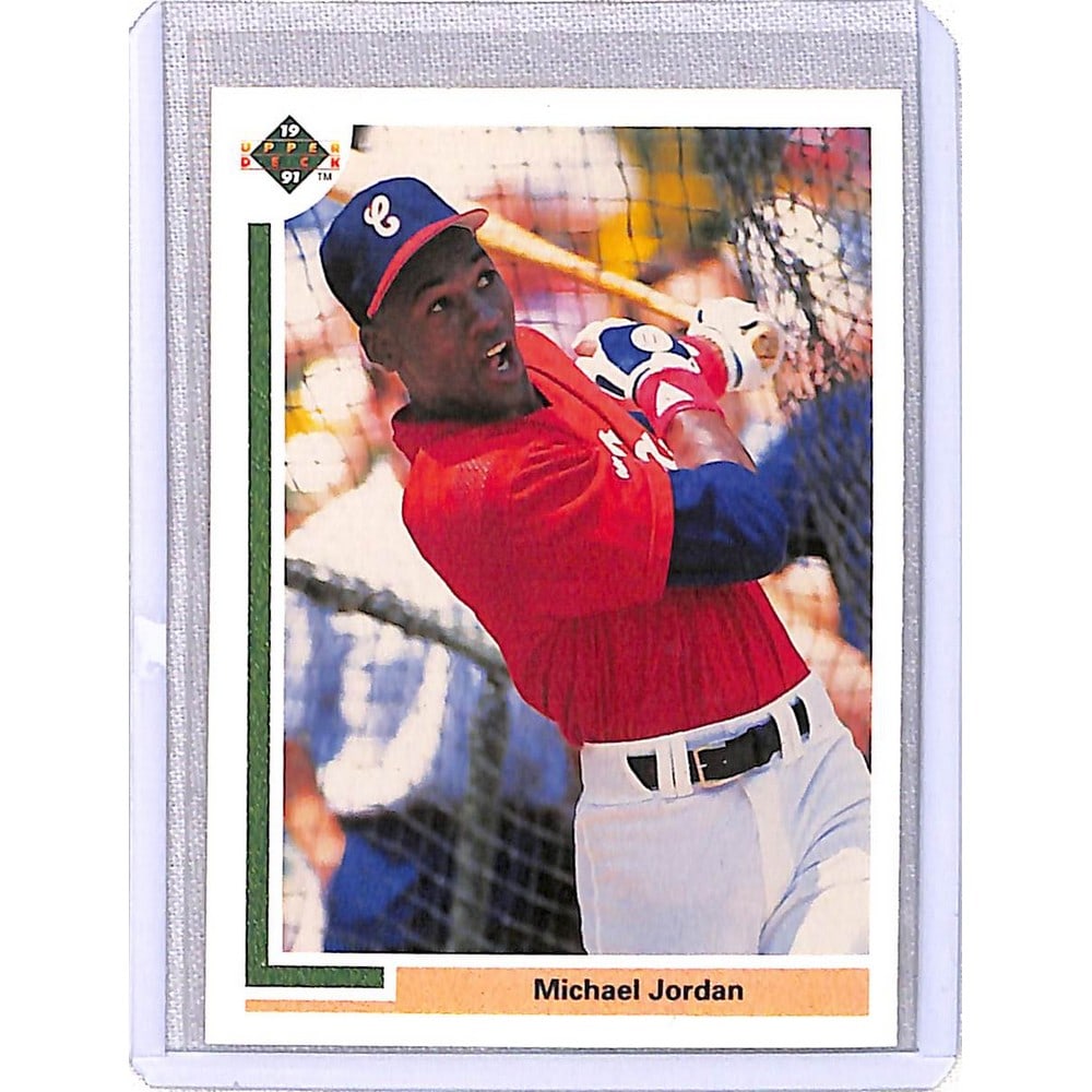 1991 Michael Jordan Baseball Rc (1 of 2)