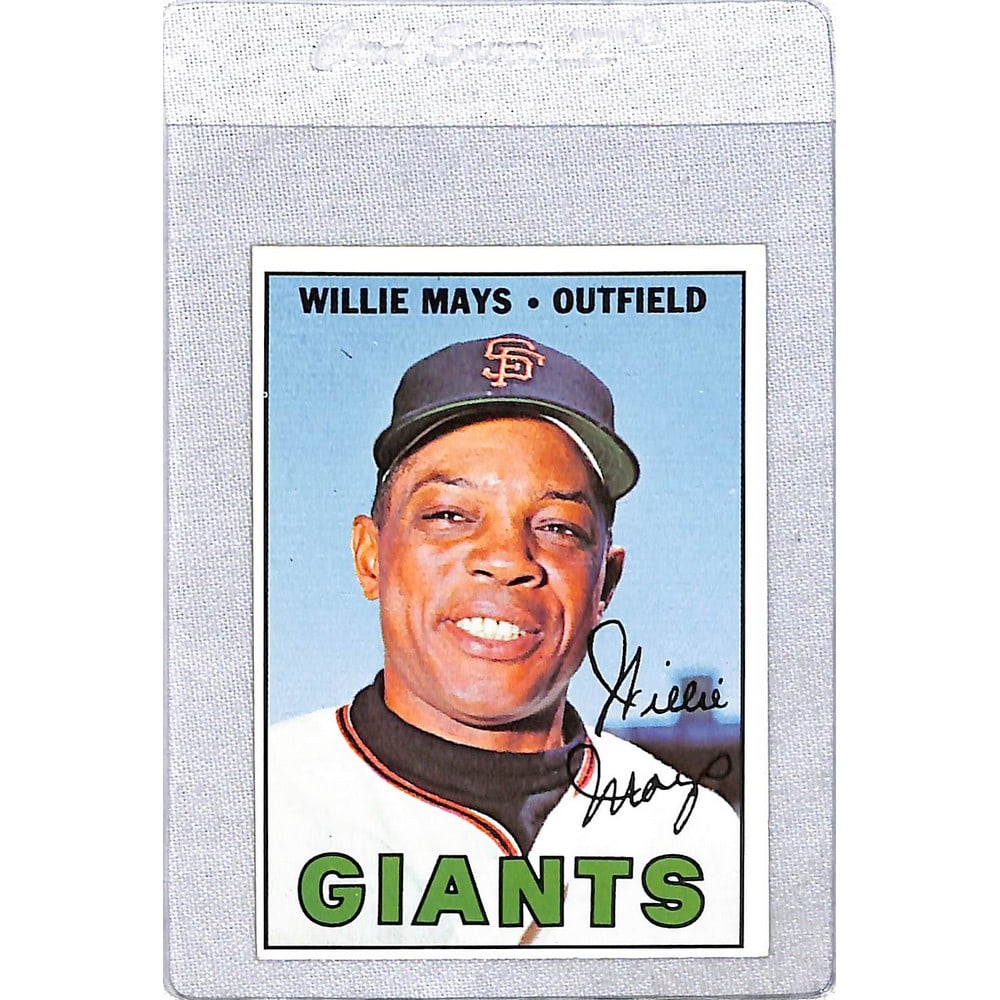 1967 Topps Willie Mays Mint (1 of 2)