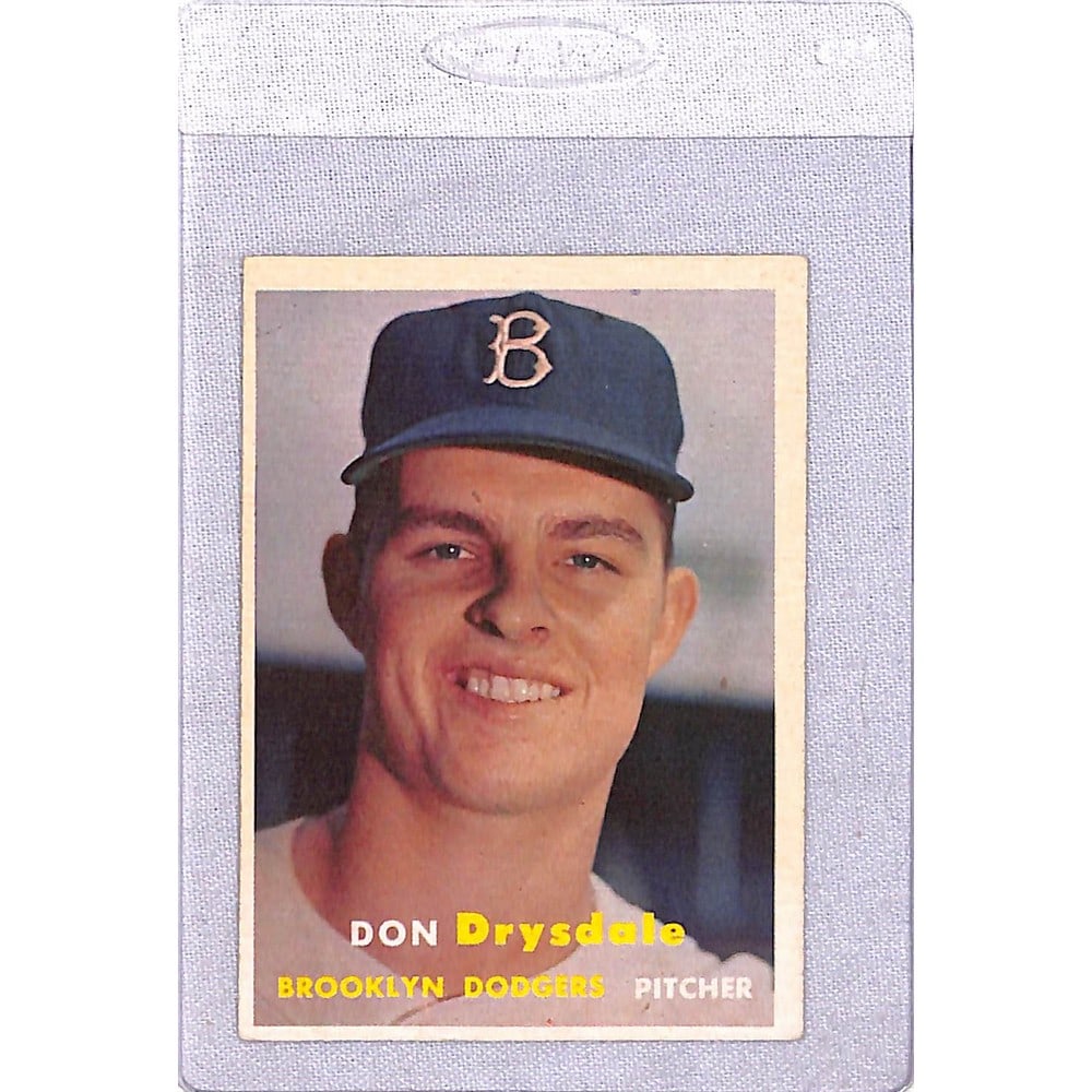 1957 Topps Don Drysdale Rookie High Grade (1 of 2)