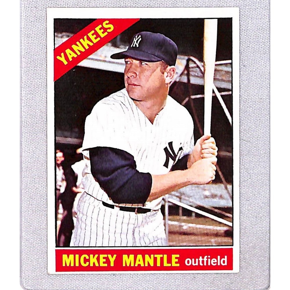 1966 Topps Mickey Mantle Mint (1 of 2)