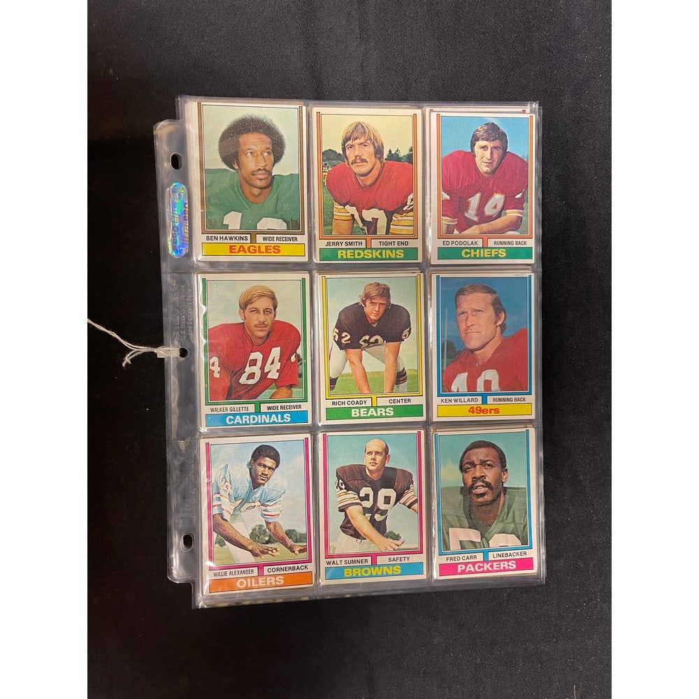 (72) 1974 Topps Football Cards Nice Shape (1 of 8)