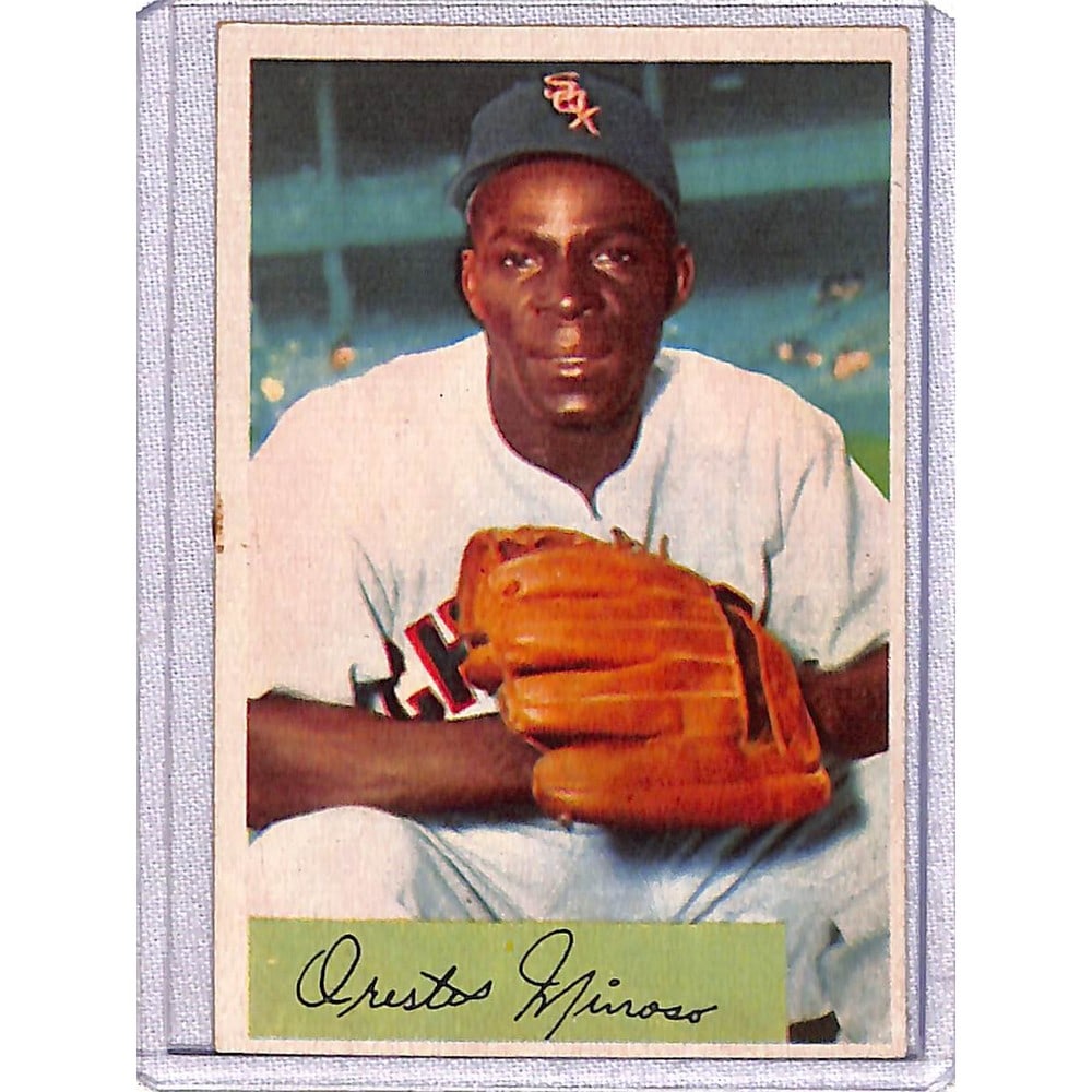 1954 Bowman Minnie Minoso: 1954 Bowman Minnie Minoso